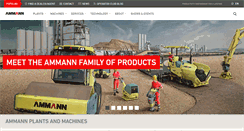 Desktop Screenshot of ammann-group.com