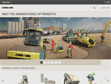 Tablet Screenshot of ammann-group.fr